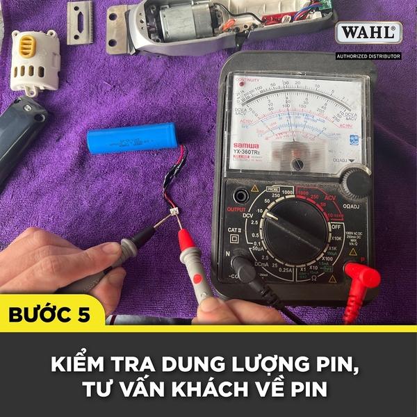 Kiểm tra dung lượng pin
