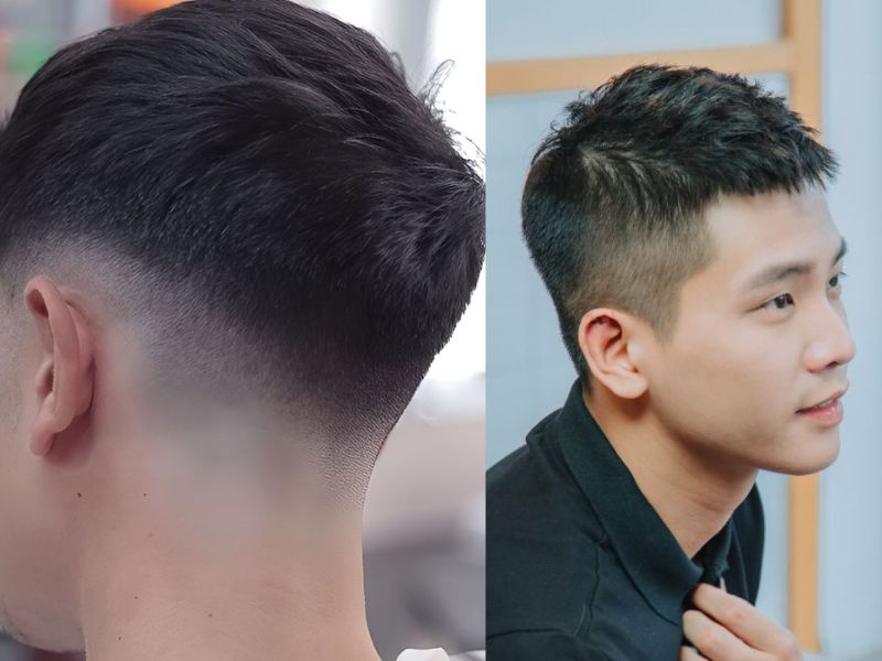 Tóc học sinh Fade