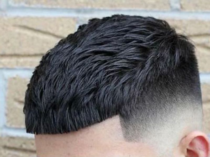 Mohican mid fade