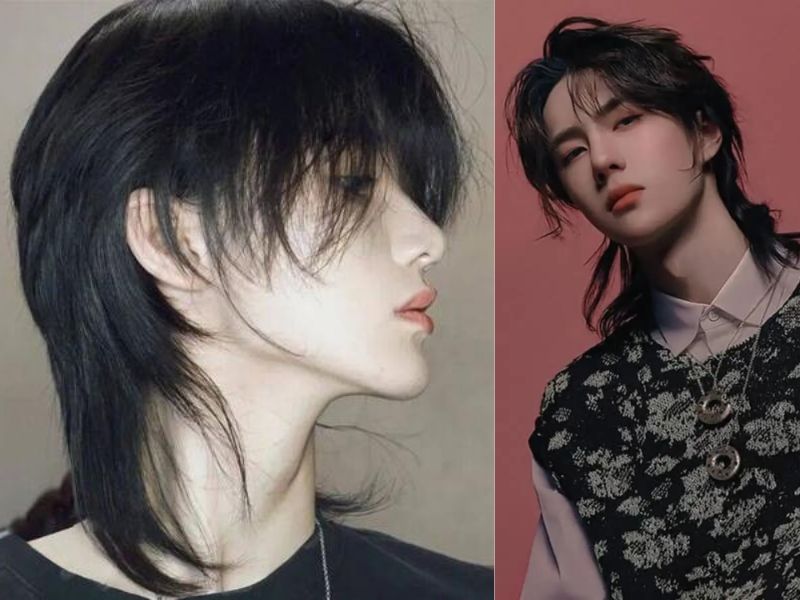 Tóc Mullet gáy dài