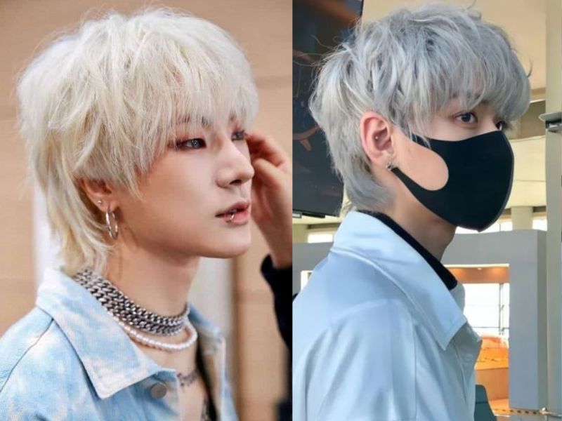 Tóc mullet nam gáy ngắn