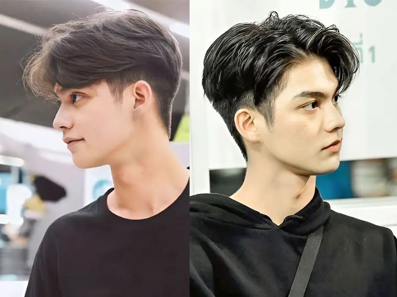 Tóc Side Part để gáy